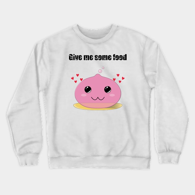 Hungry Poring Crewneck Sweatshirt by brianadhi